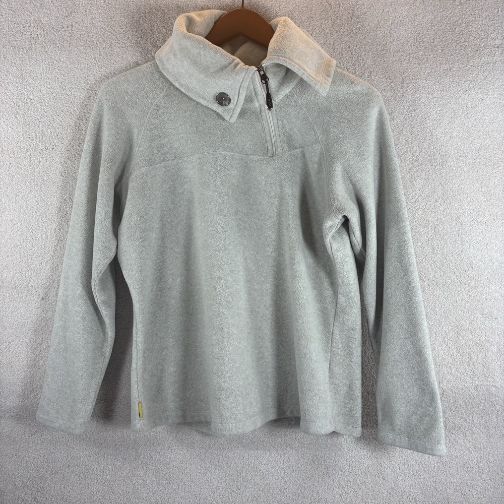 Lolë Women's Warm Sweater Long Sleeve Pullover in Gray No Tag Estimated‎ Size M